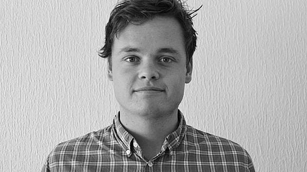 FADLs formand, Mads Helsted - Glad for flere studiepladser, men bekymret for regeringens planer for at "stavnsbinde" de studerende til samme studieby. Foto: FADL