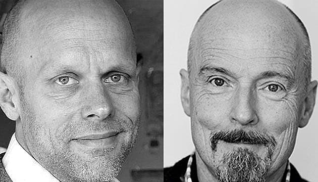 Henrik Ullum, formand for LVS, og Anders Beich, formand for DSAM.