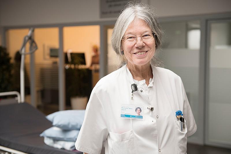 Marianne Metz Mørch, ledende overlæge i geriatri. Foto: Lars Horn / Baghuset.