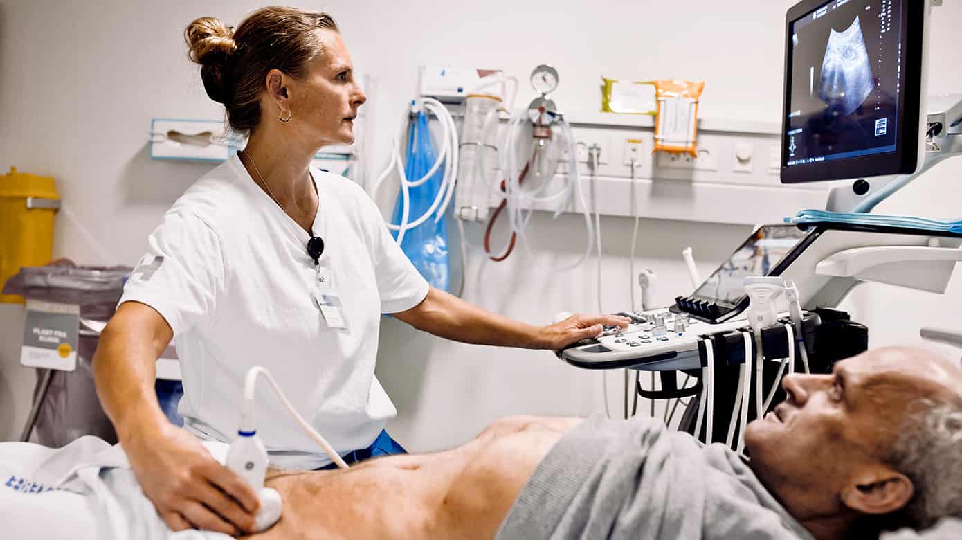Rikke Vilhelmsborg Heimbürger er UL-radiolog på Bispebjerg Hospital. Foto: Claus Boesen