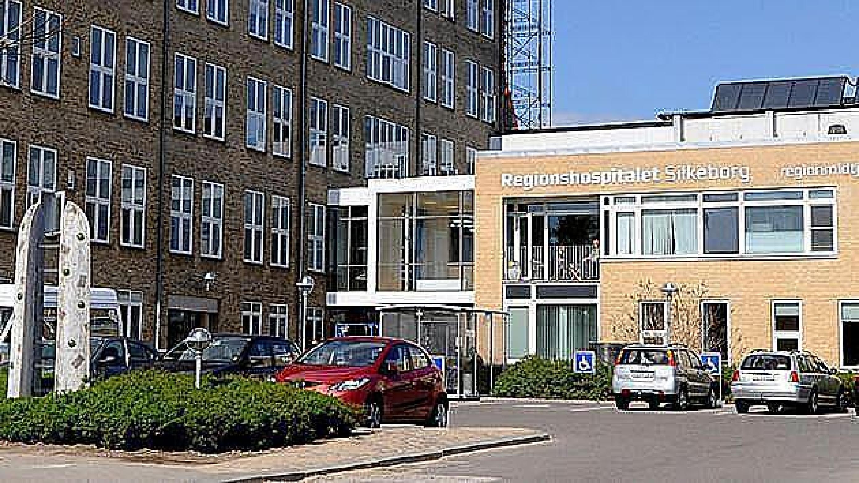 Regionshospitalet Silkeborg, som er en del af Hospitalsenhed Midt i Region Midtjylland.