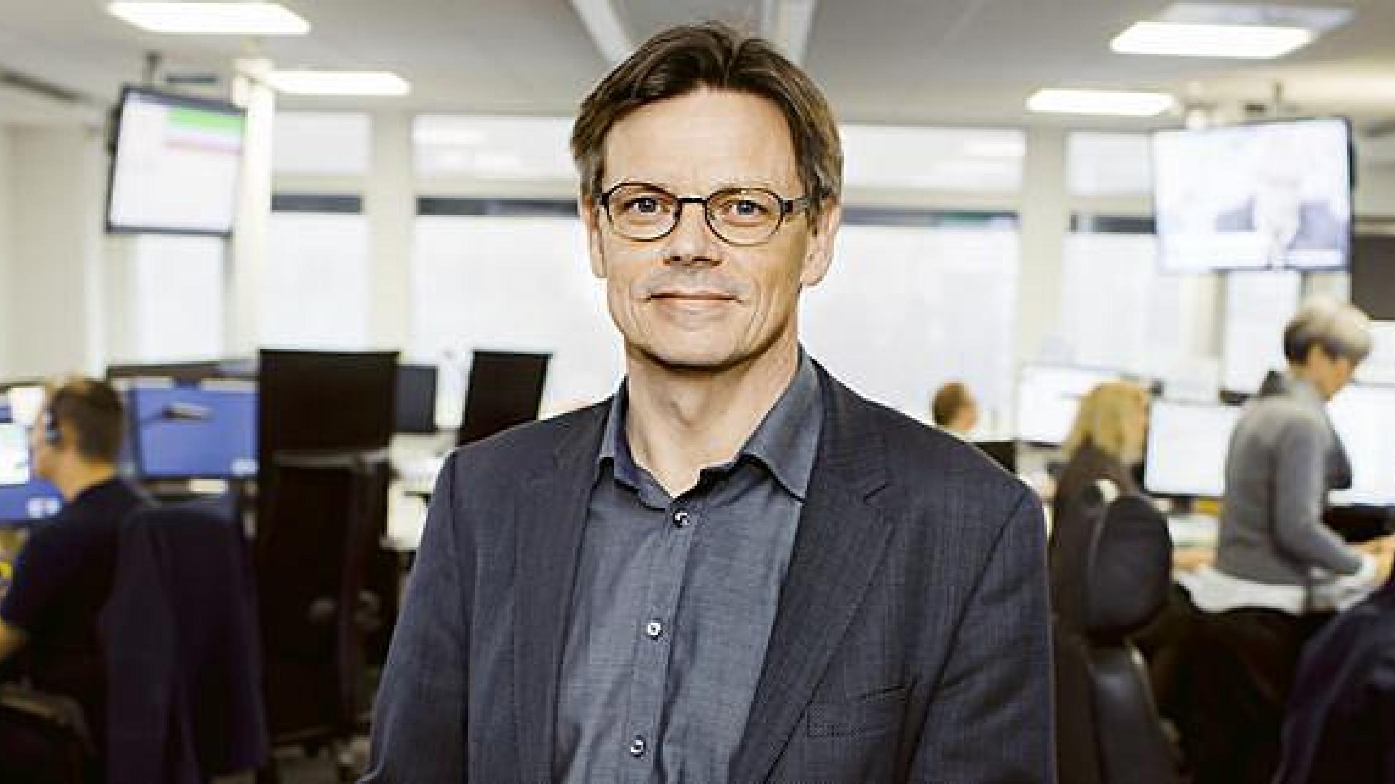 Freddy Lippert, direktør for Region Hovedstadens præhospitale virksomhed. Foto: Claus Boesen.