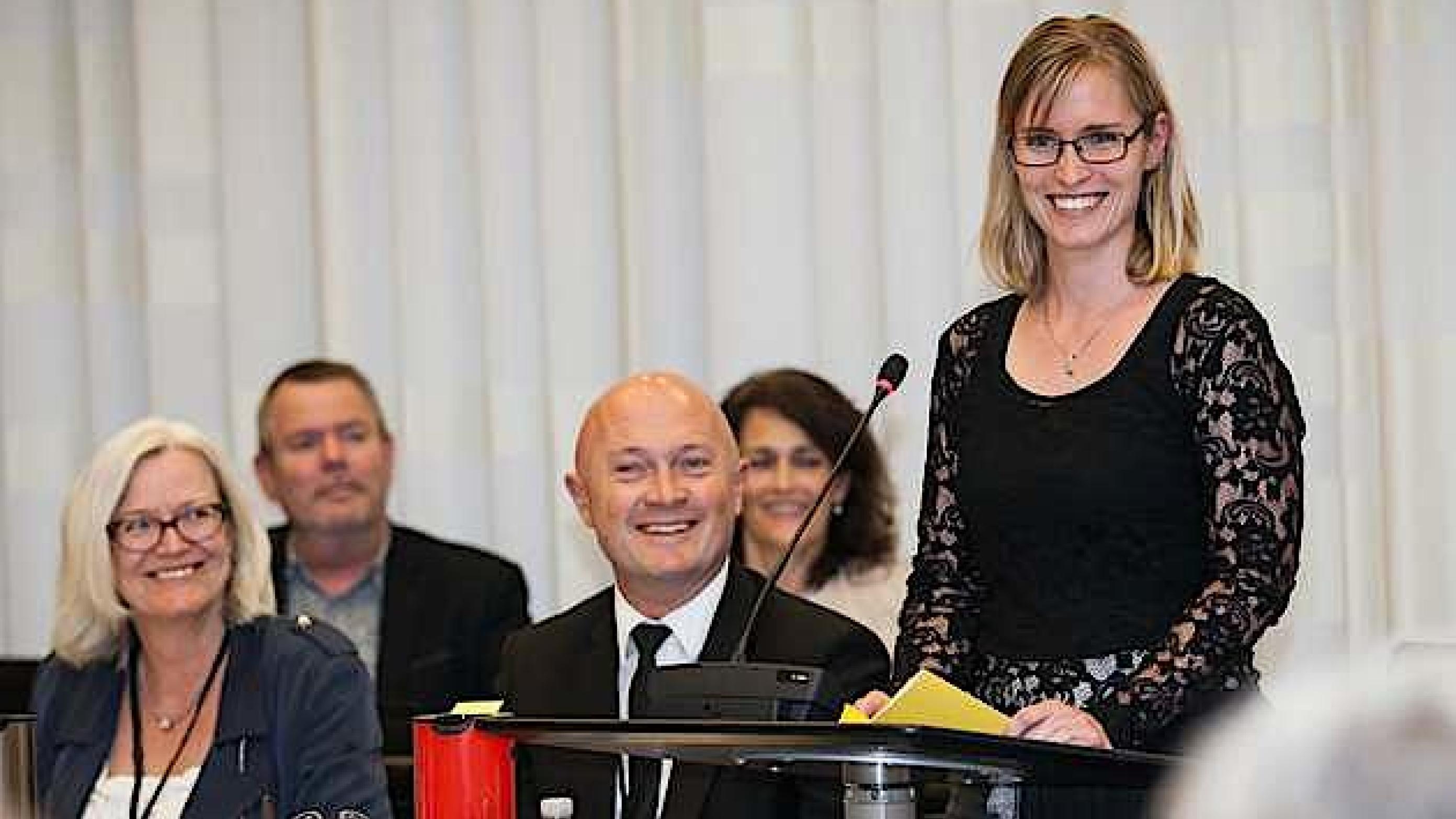 Stephanie Lose, ny regionsrådsformand i Region Syddanmark. Foto: Region Syddanmark.