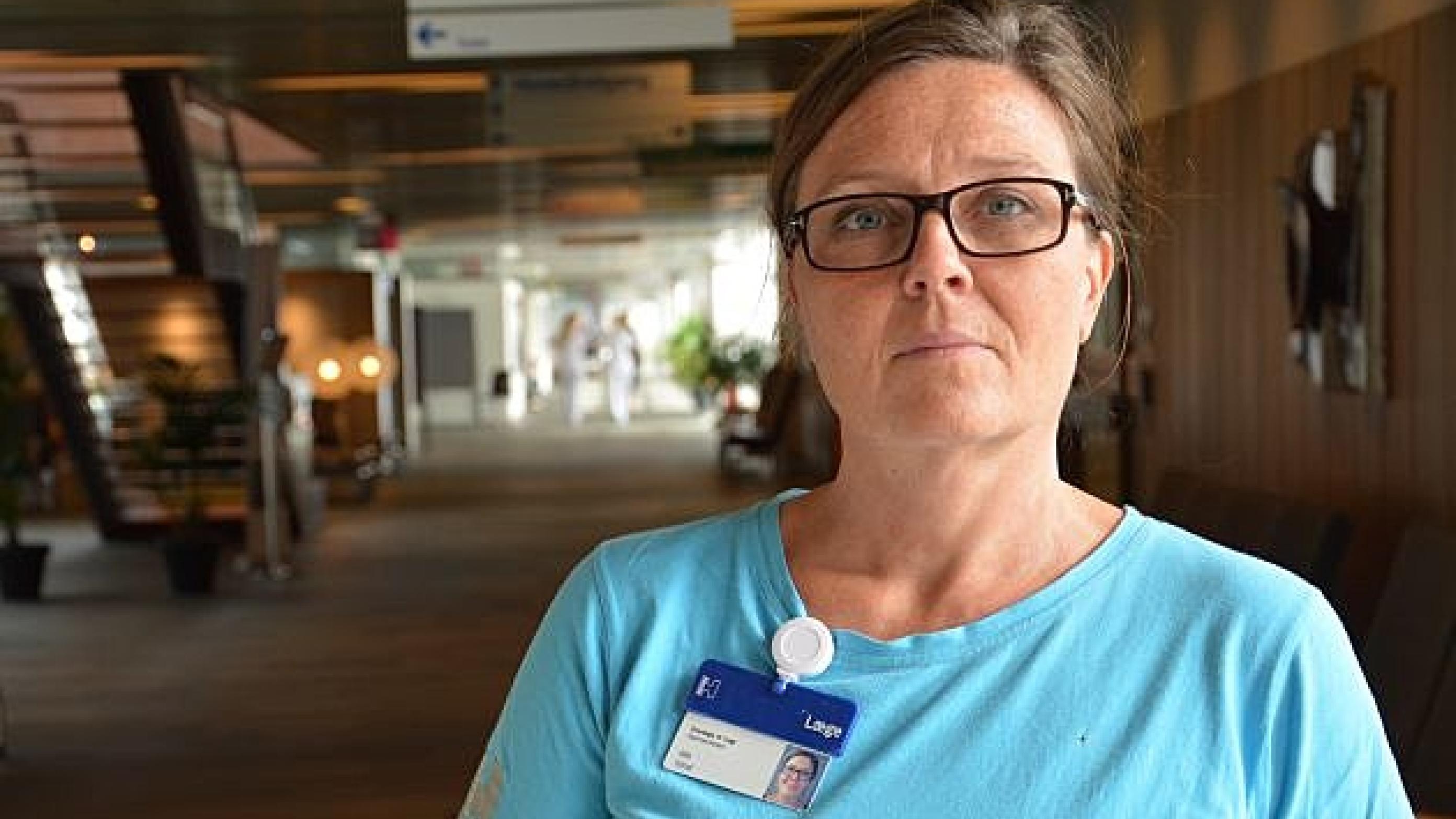 Ida Vind er overlæge på Hvidovre Hospital og blev filmet med skjult kamera i forbindelse med en TV2-dokumentar, der bliver sendt på torsdag. Foto: Hvidovre Hospital