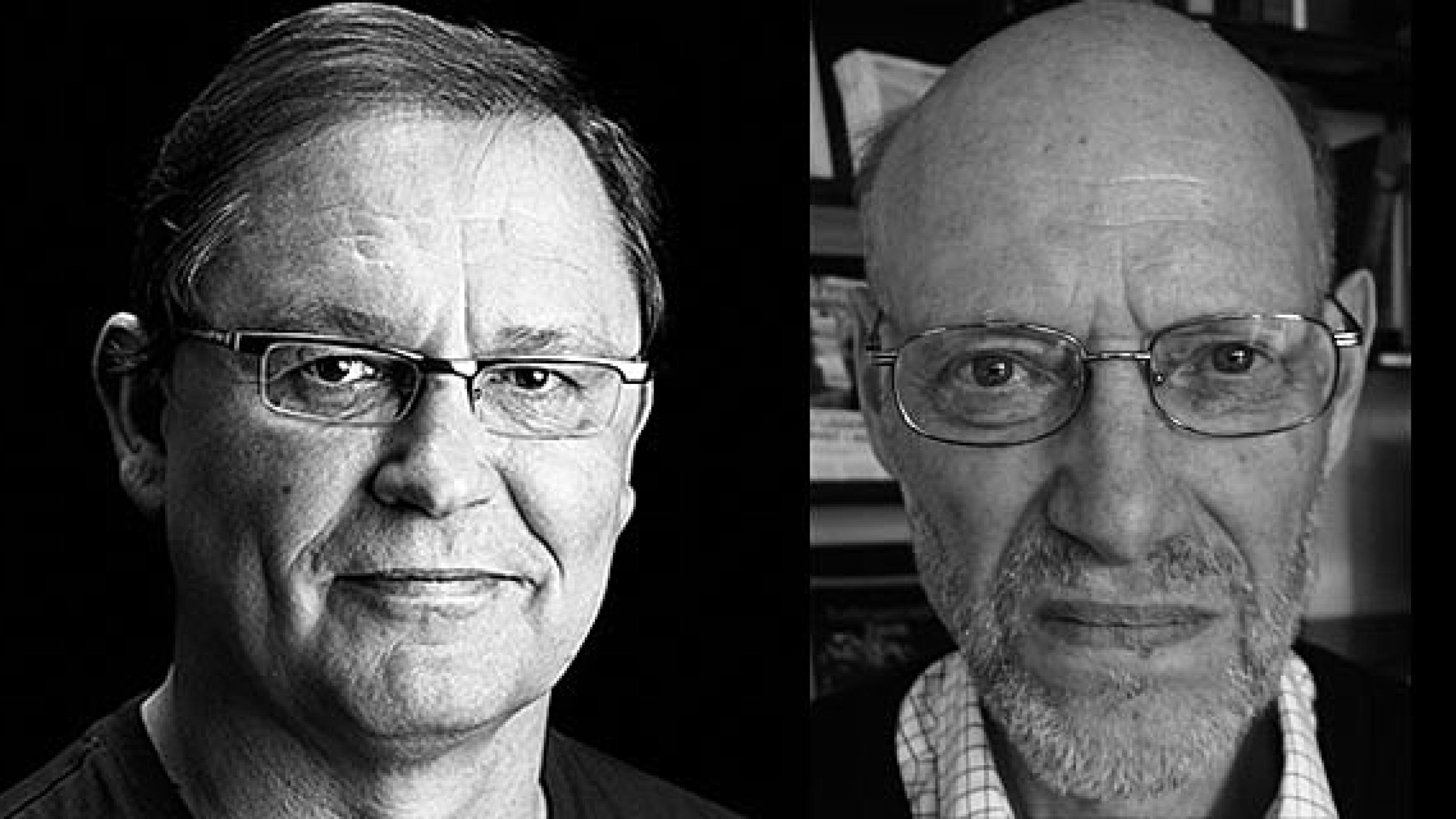 Rolf Petersen, t.h. og Johan Hvid Andersen, begge arbejdsmedicinere.