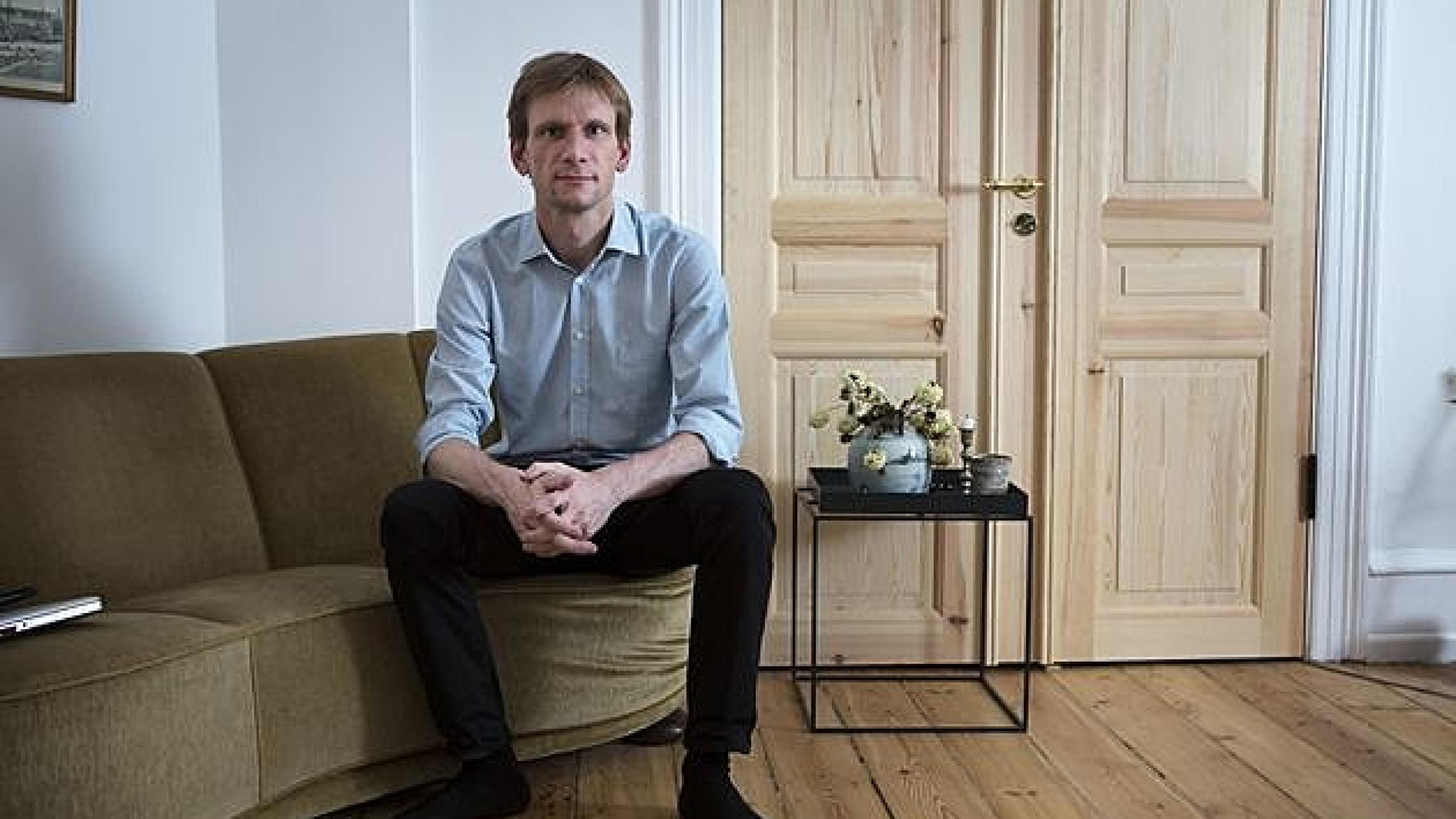 Ole de Backer - 36 år og en af de yngste hjertelæger i Danmark. Foto: Klaus Holsting