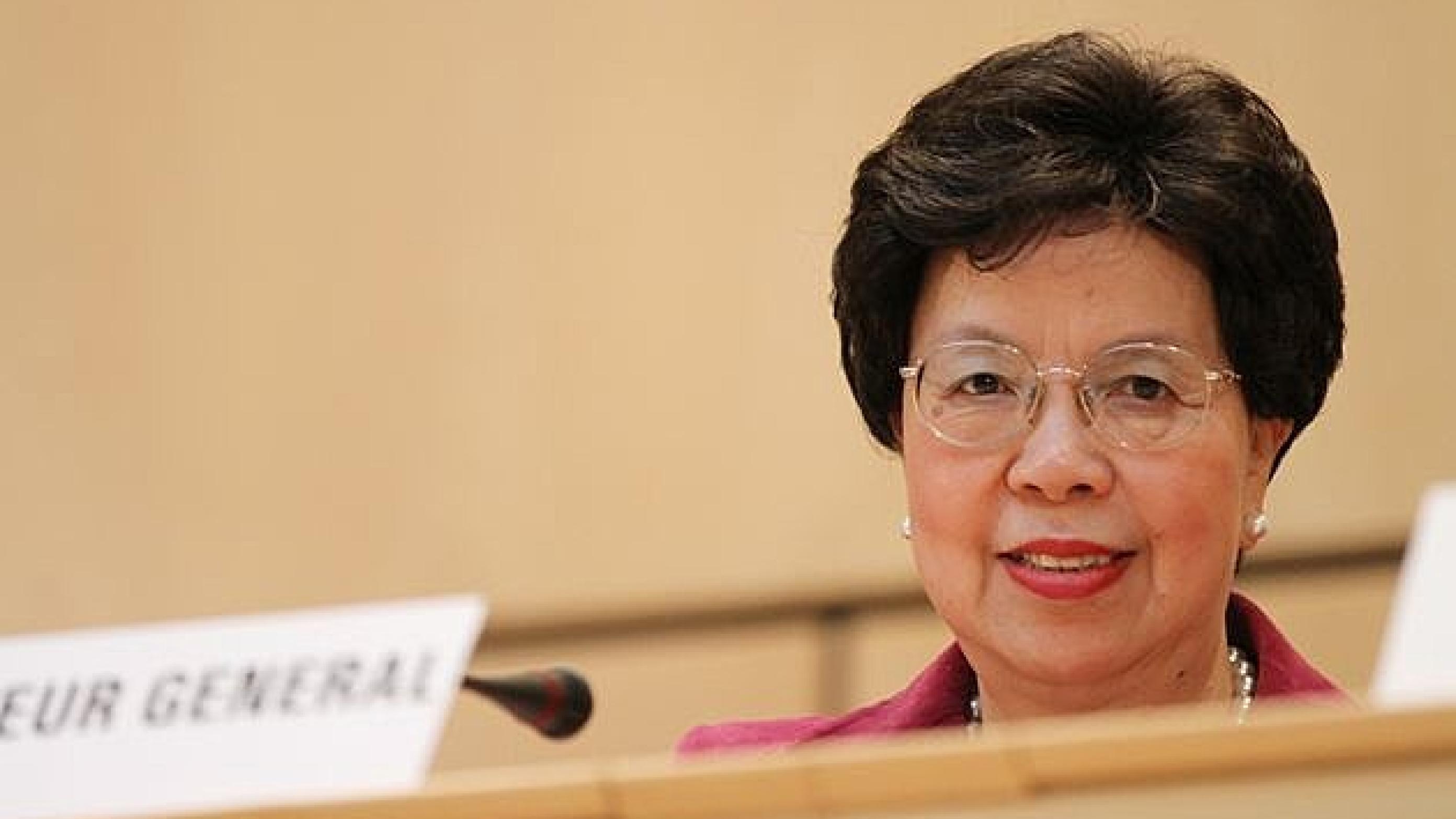 WHOs generalsekretær, Margaret Chan. Foto: WHO