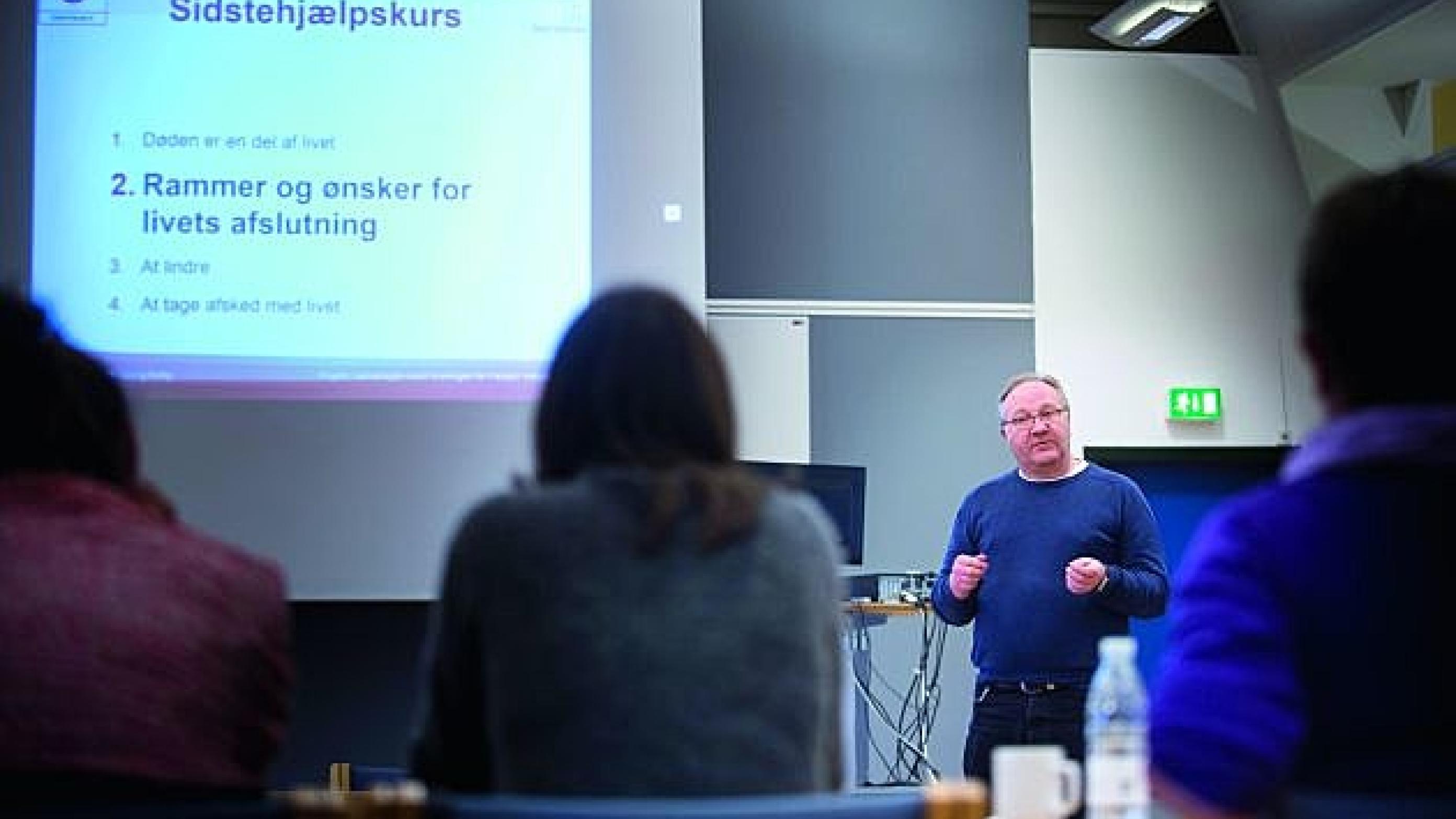Georg Bollig, specialeansvarlig overlæge ved Palliativt Team på Sønderborg Sygehus. Foto: Palle Peter Skov