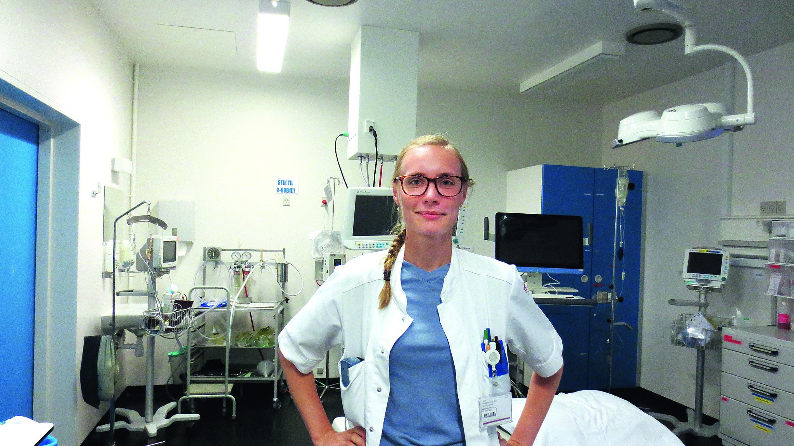 Kirstine Krushave Lehm er reservelæge på Akutmodtagelsen, Regionshospitalet Viborg. Foto: Privat.