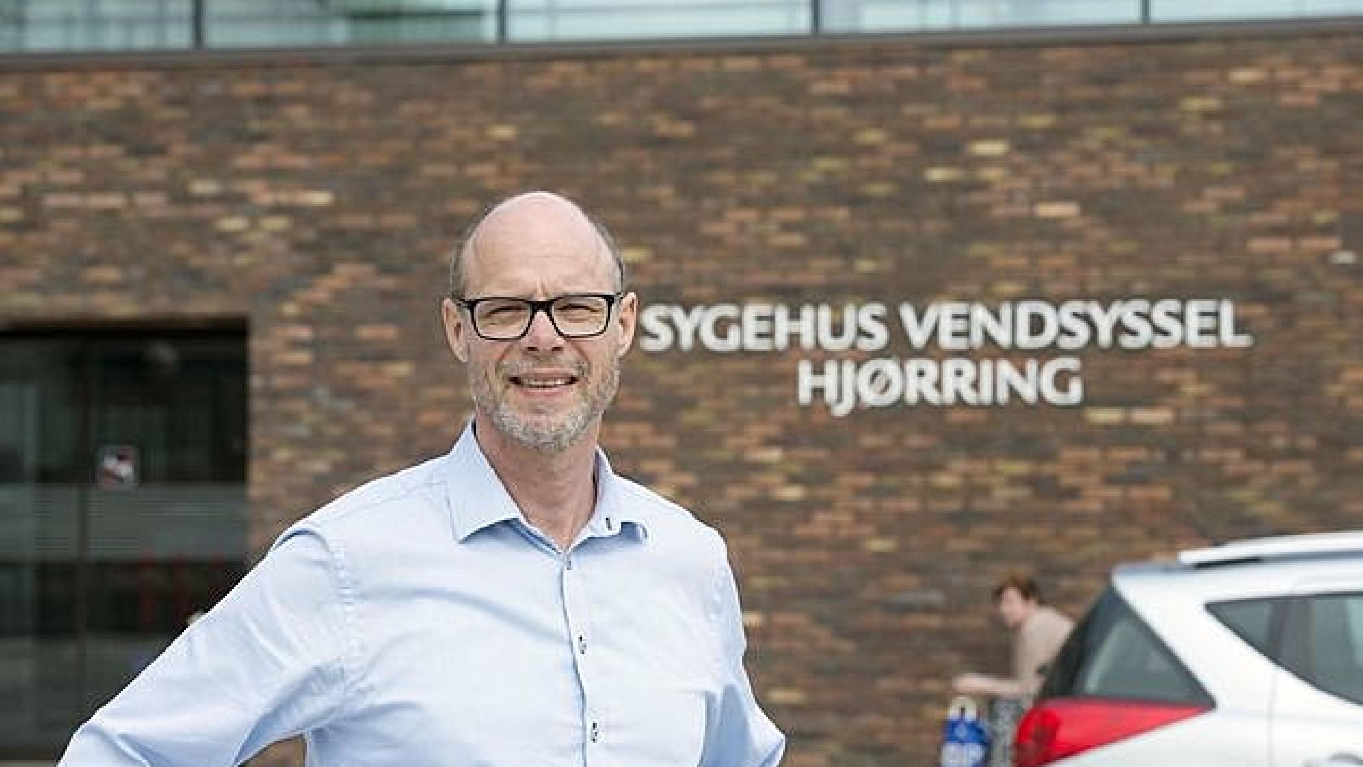 Claus Brøckner Nielsen, lægefaglig direktør, Regionshospitalet Nordjylland. Foto: Lars Horn.