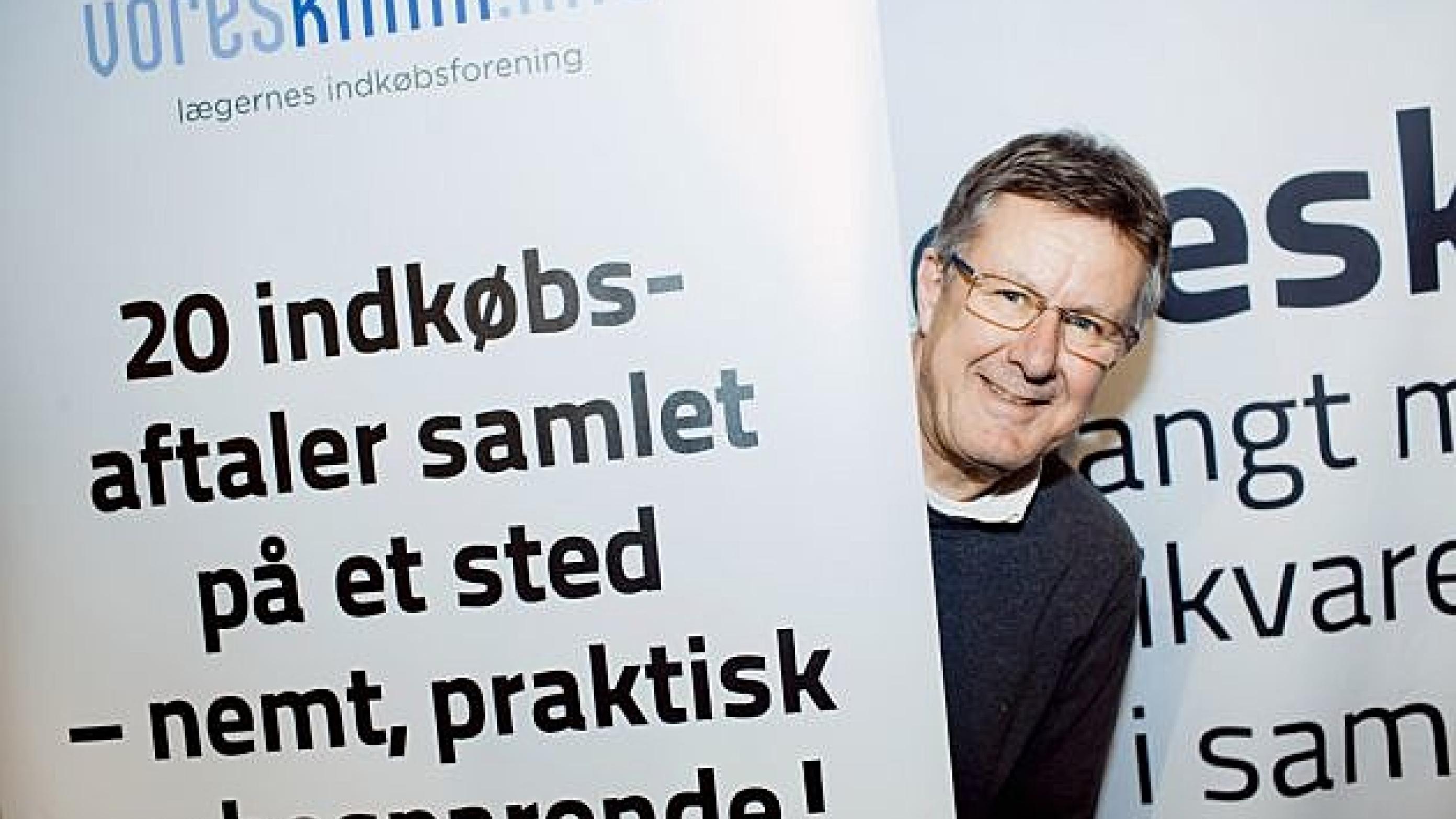 Carl Lynge er direktør i indkøbsforeningen voresklinik.info. Foto: Claus Boesen