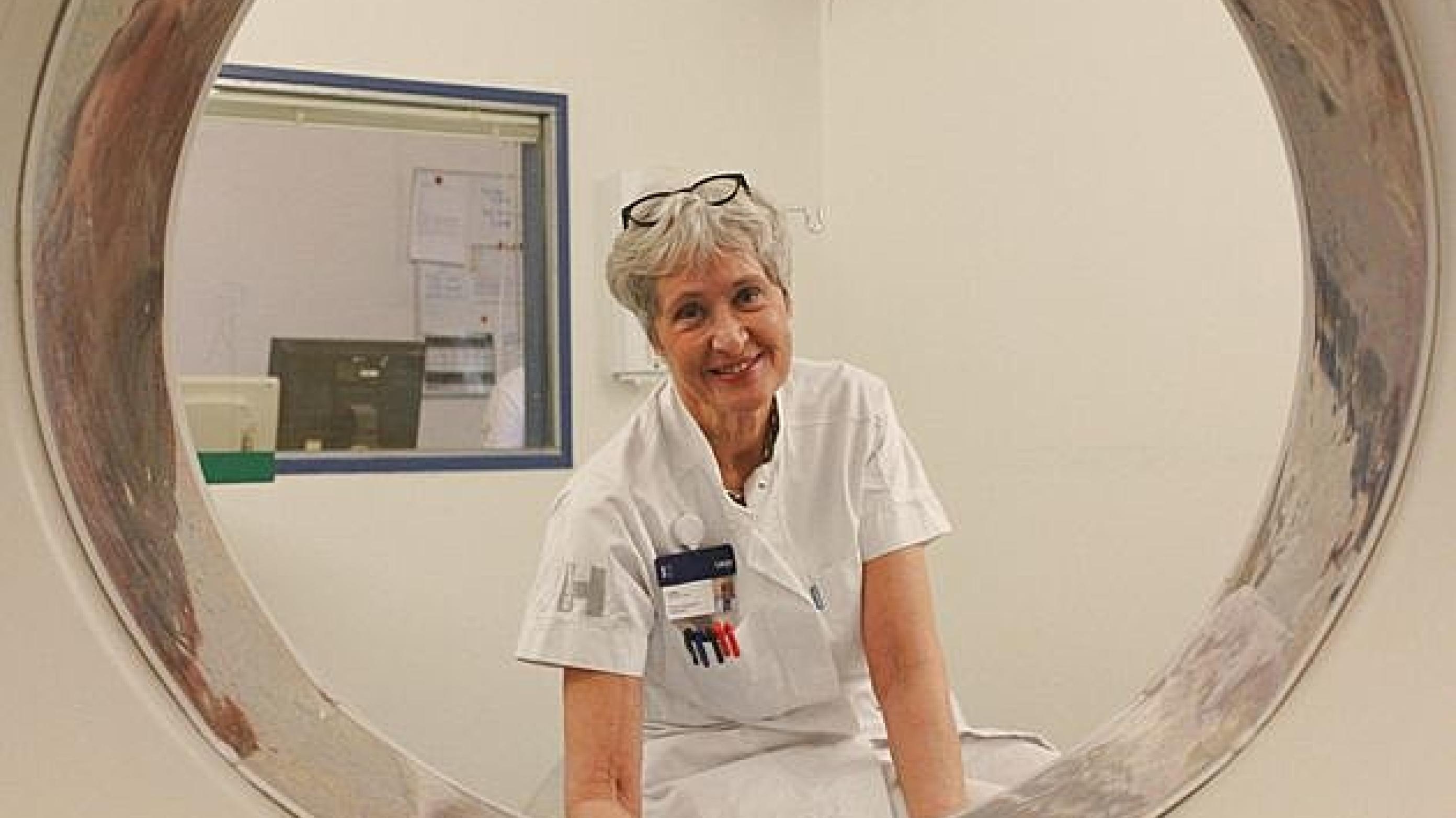 Overlæge Karen Damgaard. Radiologisk afd., Rigshospitalet