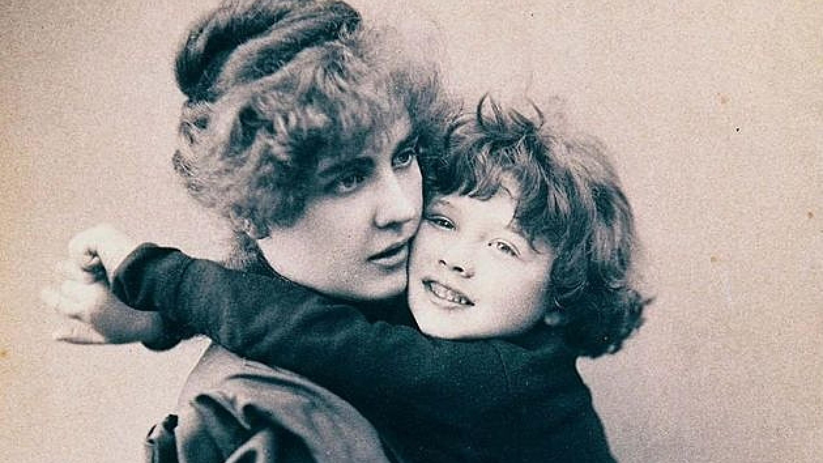 Constance Wilde med sønnen Cyril i 1889.