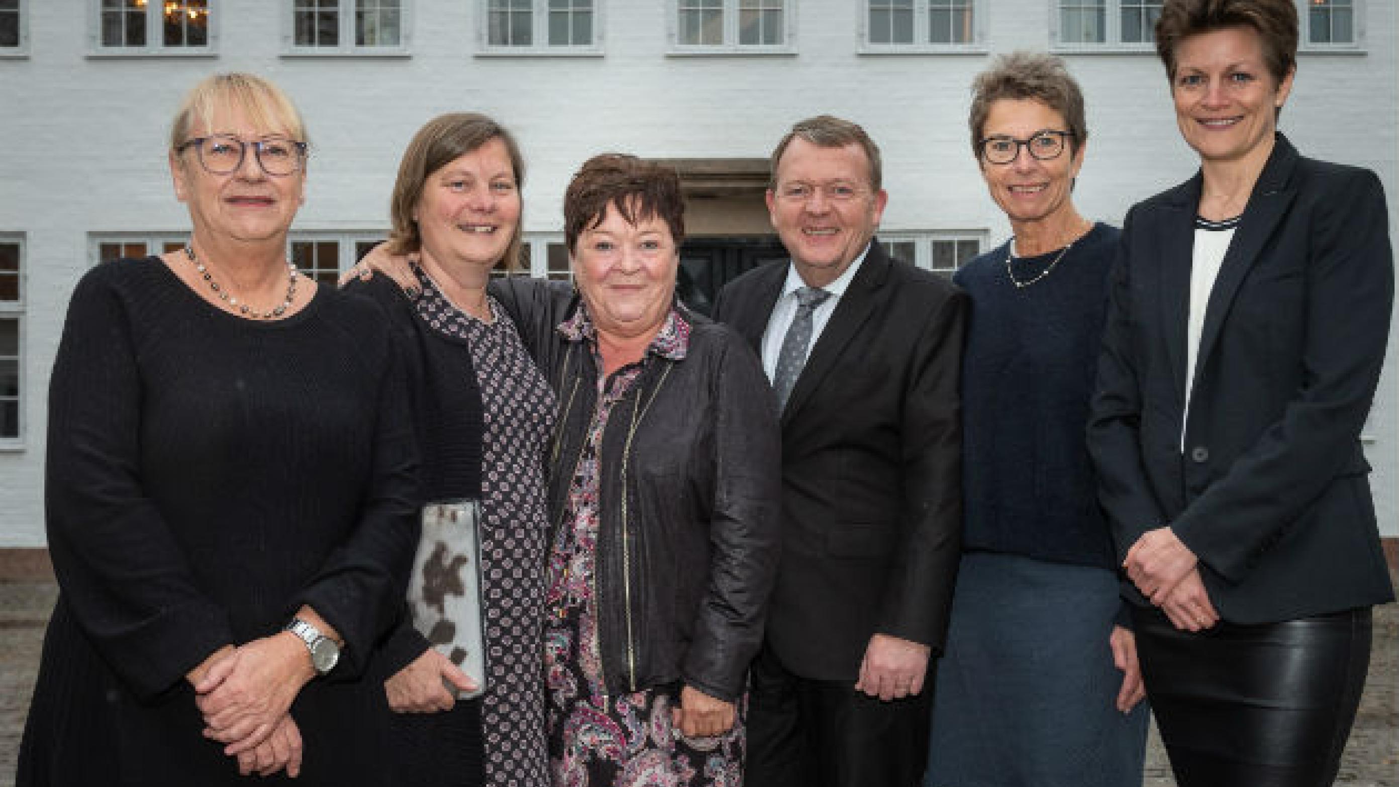 Sygehussamarbejdet var til møde med statsminister Lars Løkke Rasmussen på Marienborg i dag. Foto: Henrik Petit.