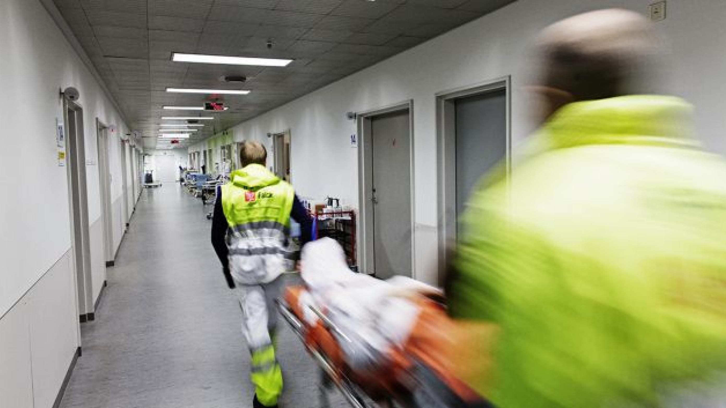 Travlhed på Børneafdelingen på Hvidovre Hospital var medvirkende til et dødsfald for en to-årig pige. Fotograf Ulrik Jantzen