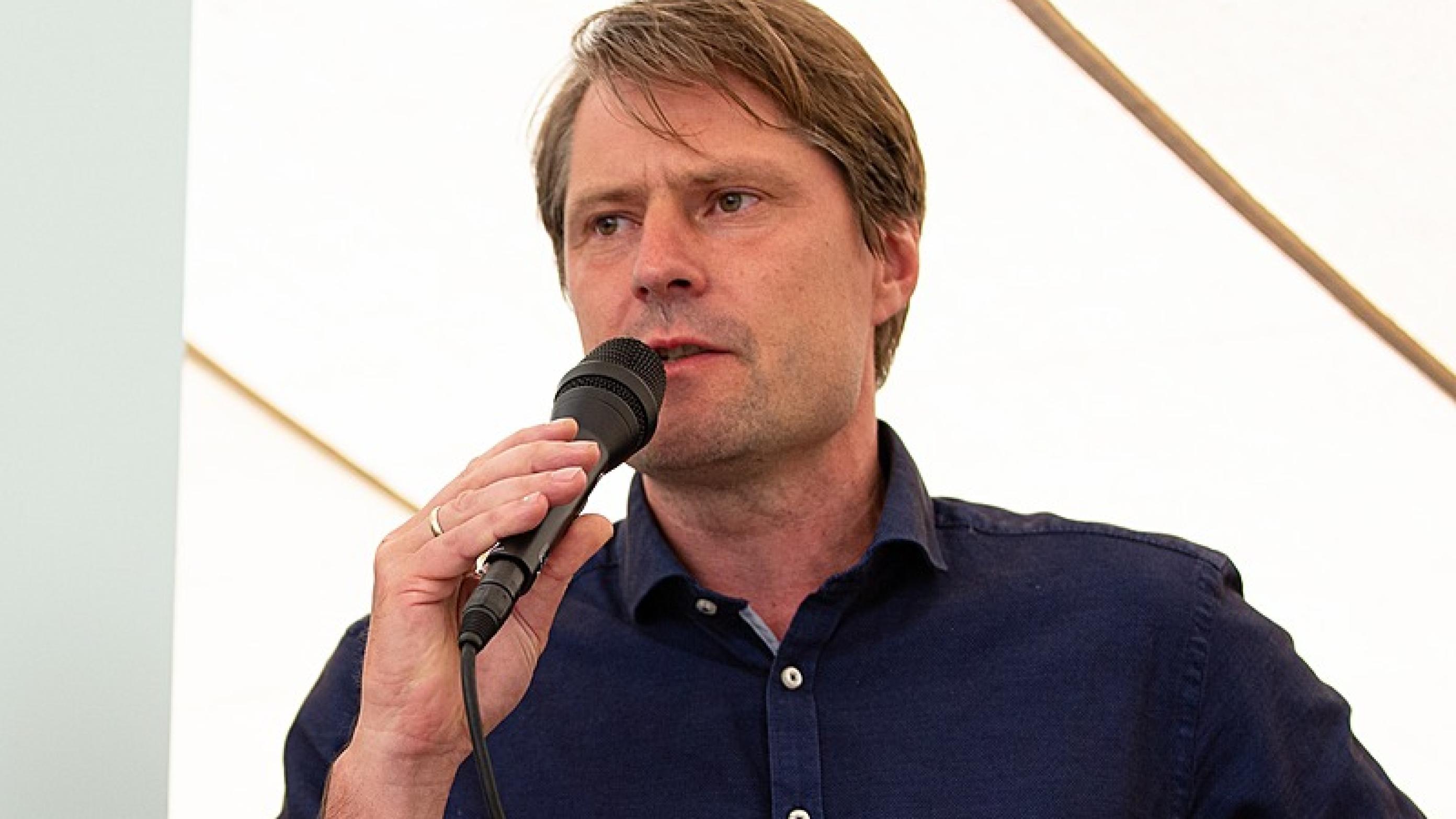 Jakob Kjellberg på Folkemødet 2019. Foto: Pelle Rink