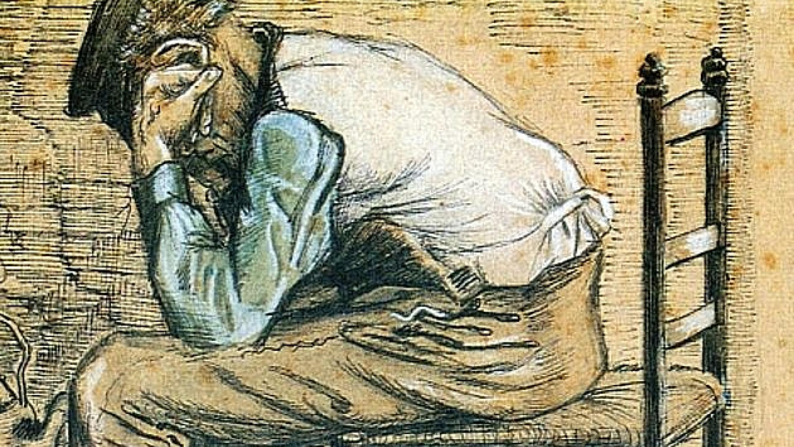 Maleri: Vincent van Gogh, 1881 (udsnit)
