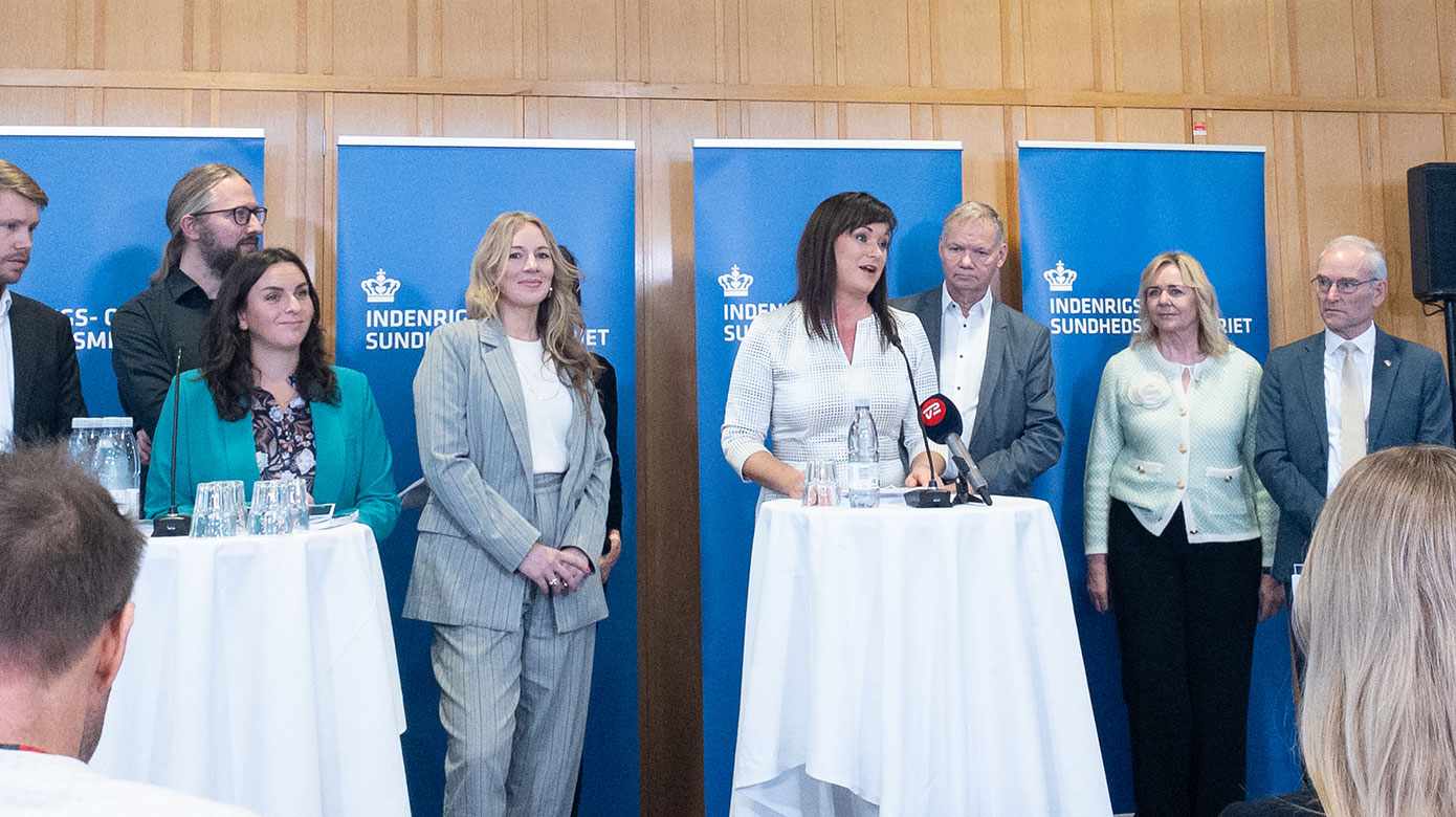 Indenrigs- og sundhedsminister Sophie Løhde (V) fremlagde i dag sammen med resten af forligskredsen den endelige sundhedsreform