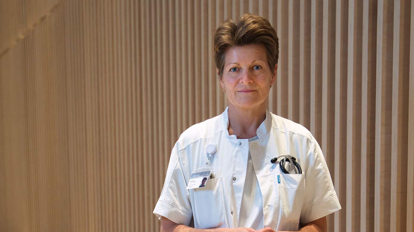 »En opsplitning i diagnosespecifikke enheder hjælper ikke på hverken kapacitetsudfordringerne eller den komplekse virkelighed, patienter står overfor«, siger Lægeforeningens formand, Camilla Rathcke. Foto: Henrik Hertz.