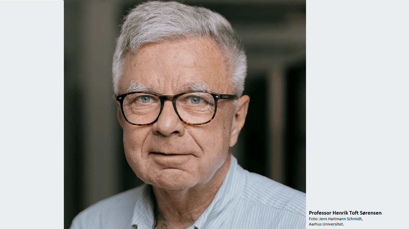 Henrik Toft Sørensen  Foto: Jens Hartmann Schmidt, Aarhus Universitet.