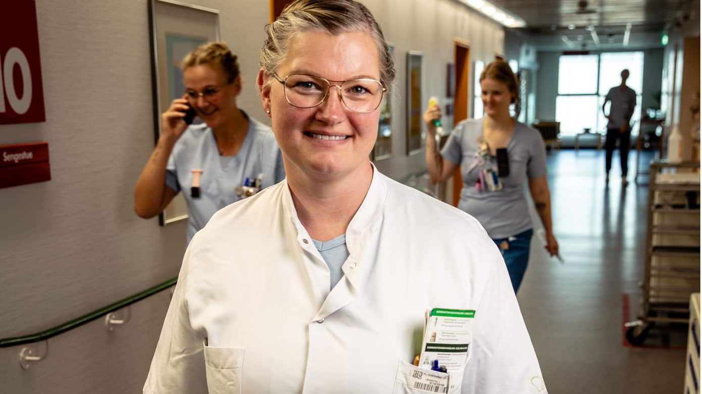 Rikke Tolstrup har varetage TR-arbejde i regi af Yngre Læger. Foto: Jesper Balleby