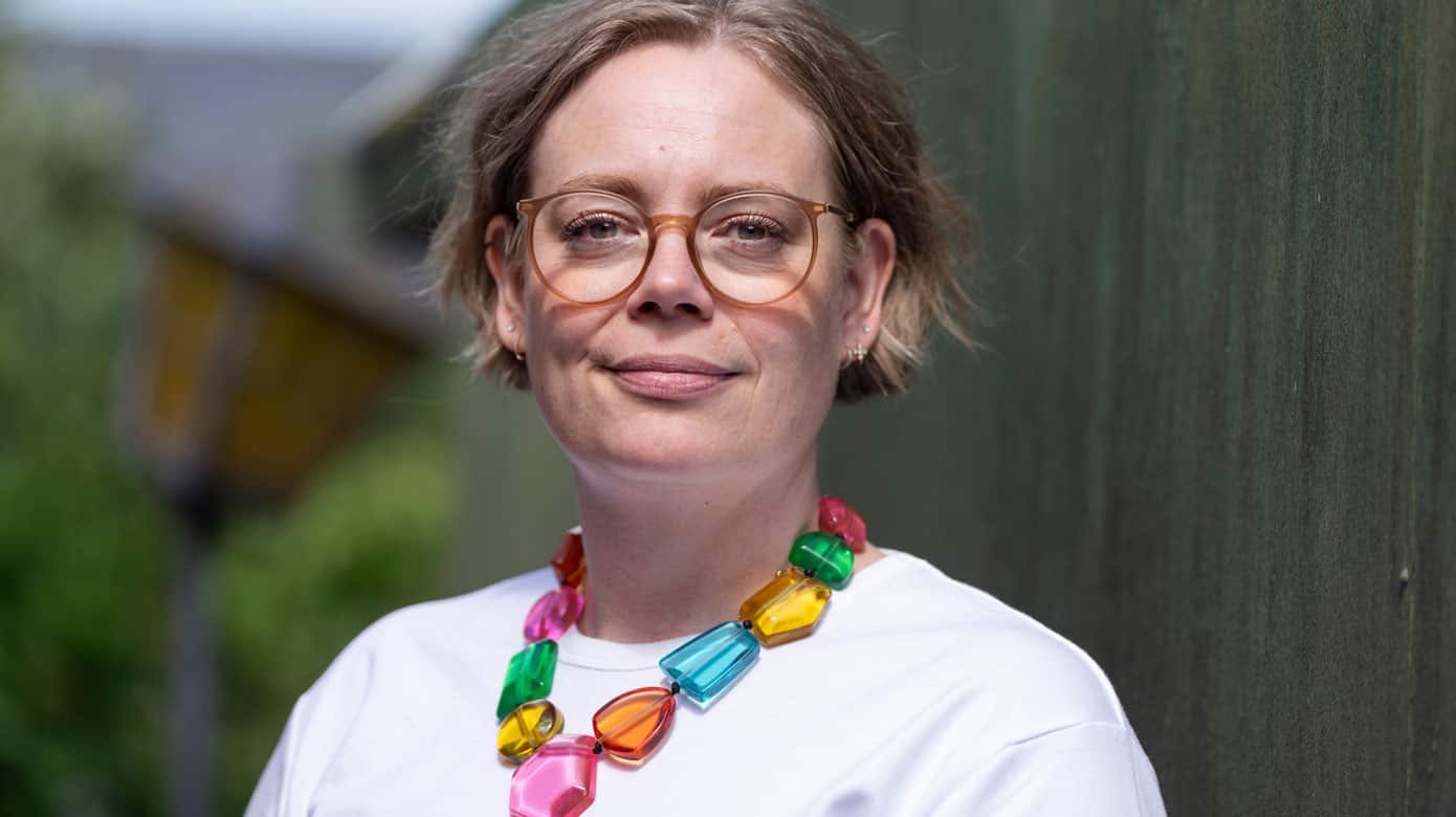 Josephine Rathenborg, formand for Lægeforeningen, er glad for akutplanens indsats mod ventetiderne. Foto: Claus Bech