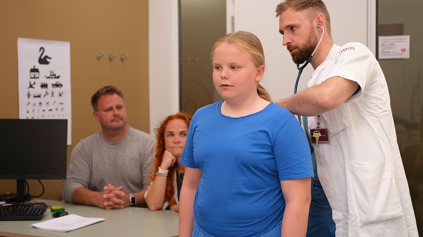 Sundhedsstyrelsen meldte i november 2023 ud, at det er pædiatere med erfaring i behandling af børn og unge med adipositas, der skal varetage behandling med Wegovy af børn og unge under 18 år. Modelfoto: Nationalt Center for Overvægt. Fotograf: Birthe Vembye