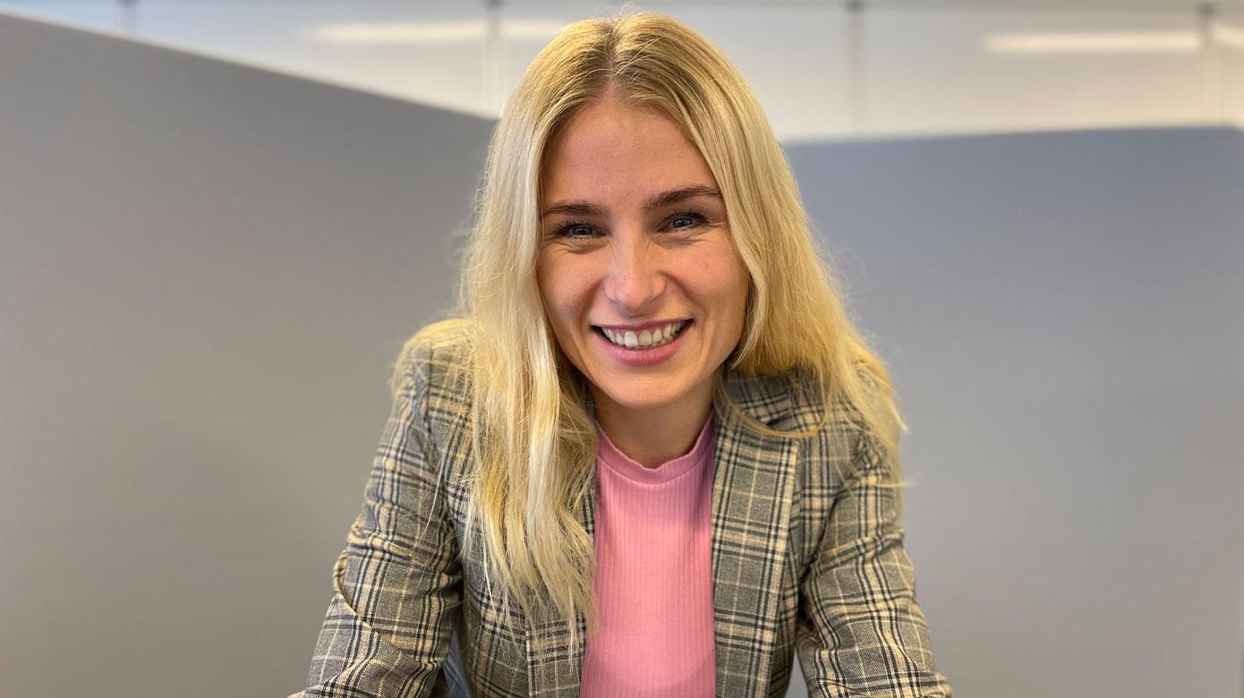 Camilla Dalby Hansen, læge og ph.d.-studerende ved Center for Leverforskning på Odense Universitetshospital. Foto: Mie Brandstrup.