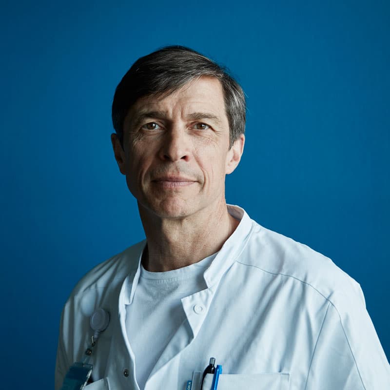 Jens Hillingsø, cheflæge på Afdeling for Organkirurgi og Transplantation på Rigshospitalet. Foto: Kåre Viemose.