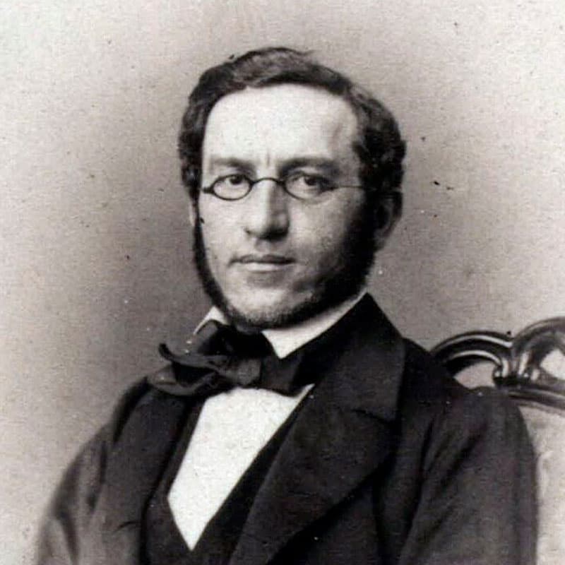 Dr. med. Adolph Hannover: Velegnet – men nej tak. Foto: Det kg. Bibliotek.