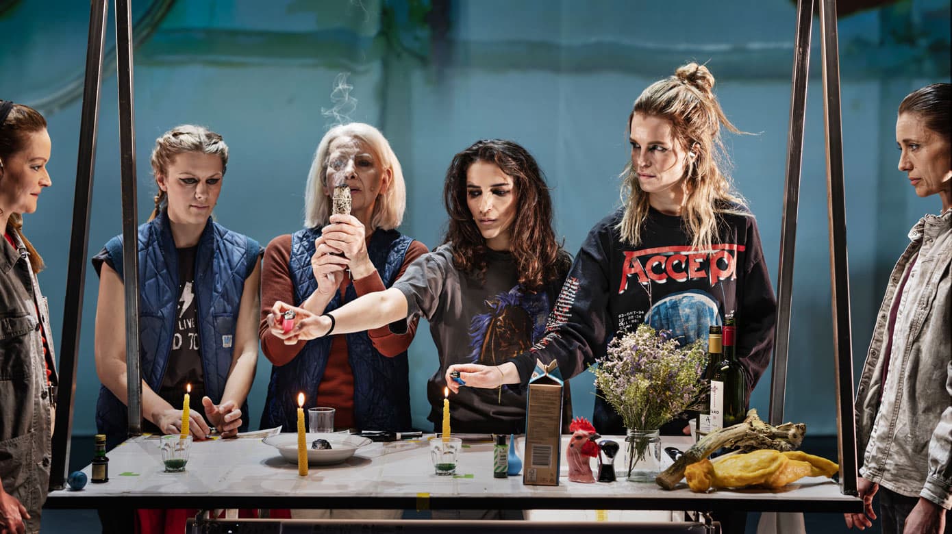 Maria Albrechtsen, Kirsten Olesen, Ellaha Lack, Marie Bach Hansen, Christine Albeck Børge. Foto: Camilla Winther 