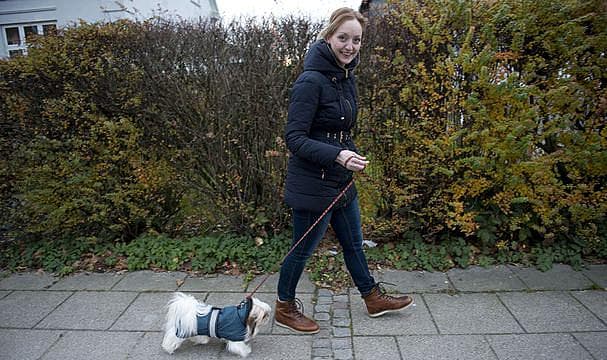 Læge Teodora Popa fra Bukarest , Rumænien er yngre læge i Klinik Syd Psykiatrien i region Nordjylland 
Dato: 20.11.13
Foto:  Lars Horn / Baghuset