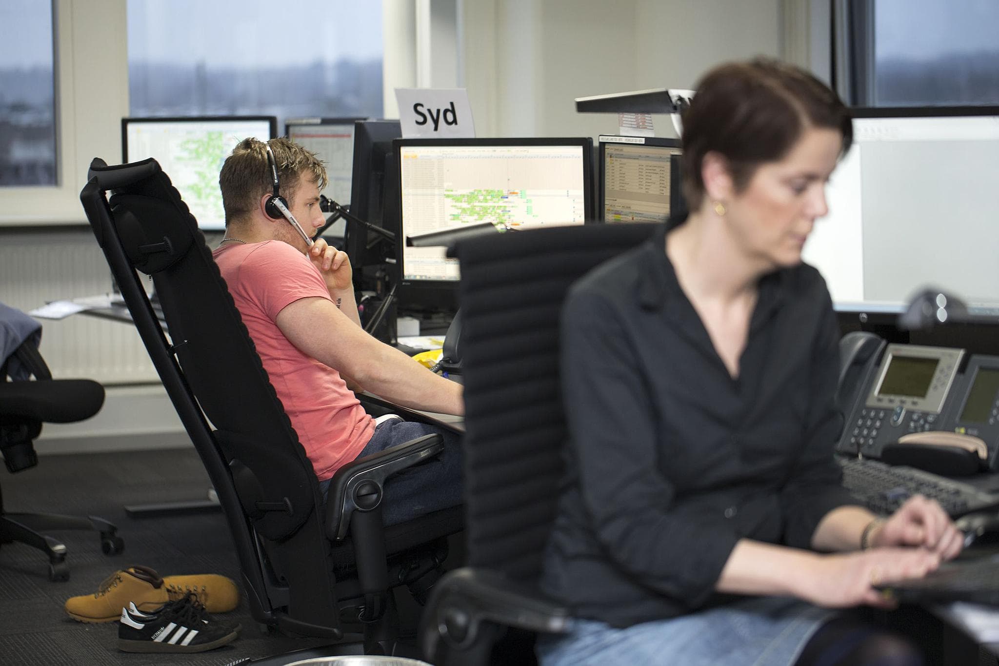 Region Hovedstadens nye 1813-central. Foto: Rune Evensen, 2013.