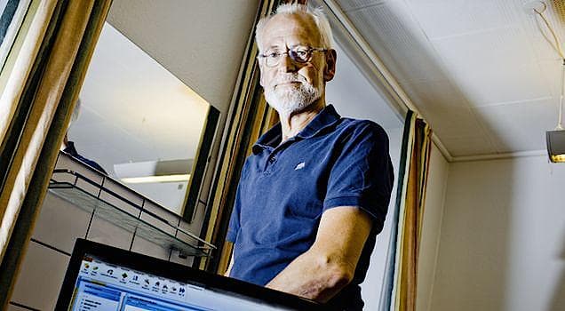 Praktiserende læge i Roskilde Lars Jeppesen opdagede, at en af hans patienter havde fået en en "ny" diagnose på sundhed.dk. Foto: Claus Boesen