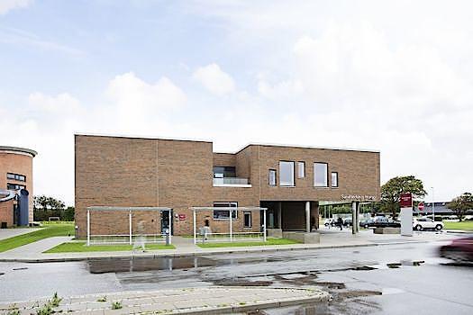 Regionsklinikken i Hurup, som fortsat skal drives af Falck. Foto: Region Nordjylland.