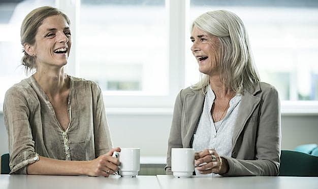 Læge Luise Lundorf og hendes mor, anæstesisygeplejerske Anne Marie Hansen. ©2015 Palle Peter Skov