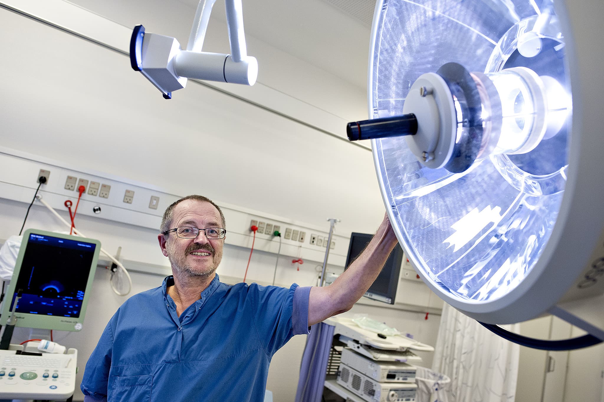 Overlæge Einar Holgersen, Sygehus Vendsyssel i Frederikshavn. Foto: Lars Horn/Baghuset.