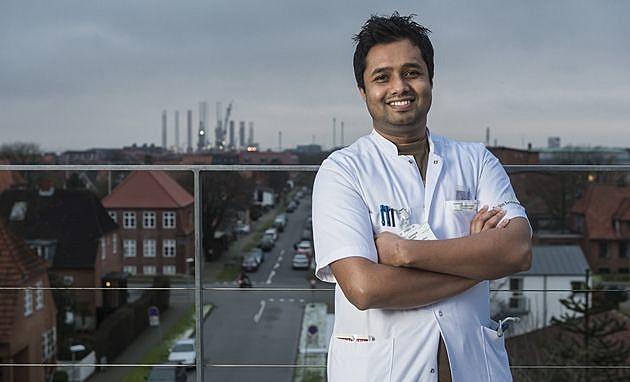 Læge og ph.d.-studerende Ramshanker Ramanathan, Esbjerg Sygehus. Foto: Palle Peter Skov