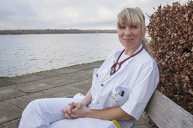 Julie Gaarbo er uddannelseslæge på Nykøbing Falster Sygehus.