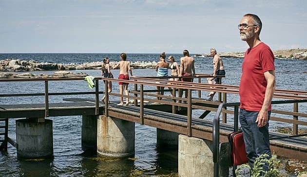 Lars Buch er praktiserende læge på Christiansø. Foto: Pelle Rink