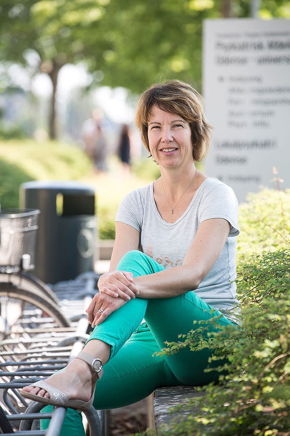 »Jeg er taknemmelig over at have fået muligheden for at forske« siger Maria Brink. Foto: Heidi Lundsgaard.