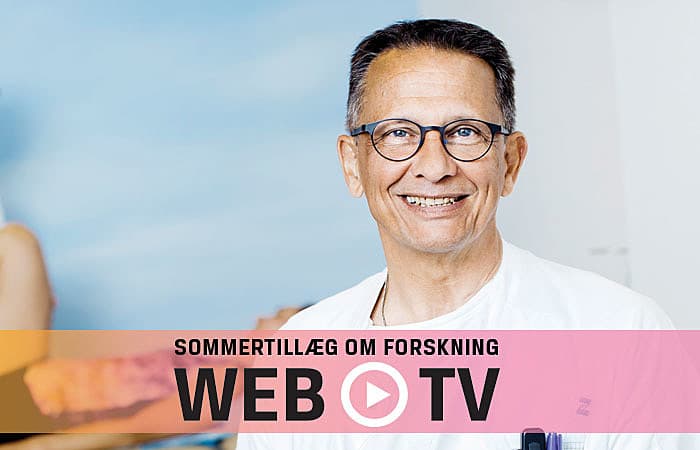 Professor Per Hölmich medbragte sin interesse for forskning i idrætsskader til Hvidovre. Foto: Claus Boesen