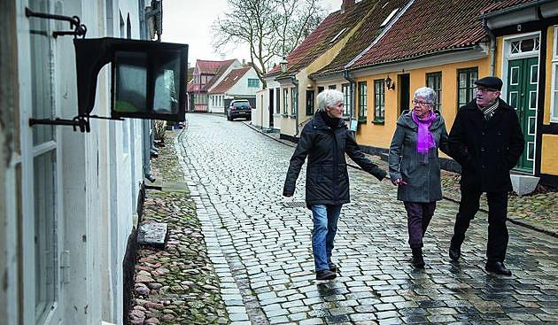 Ærøskøbing. Ærø er blandt de fem kommuner i Danmark, der har den største andel af ældre.
