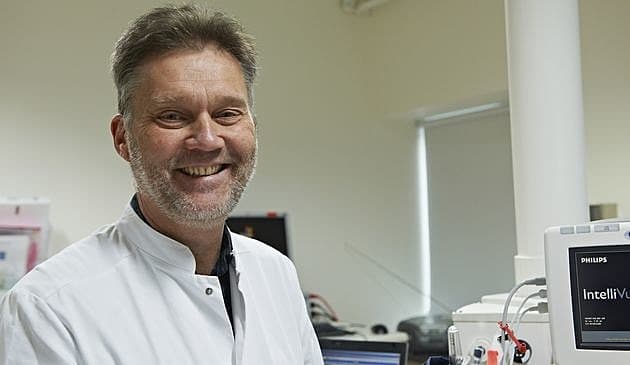 Da Peter Bytzer var ung læge, var det god latin, at mavesår skyldtes stress og syreproduktion. Foto: Sjællands Universitetshospital, Køge.