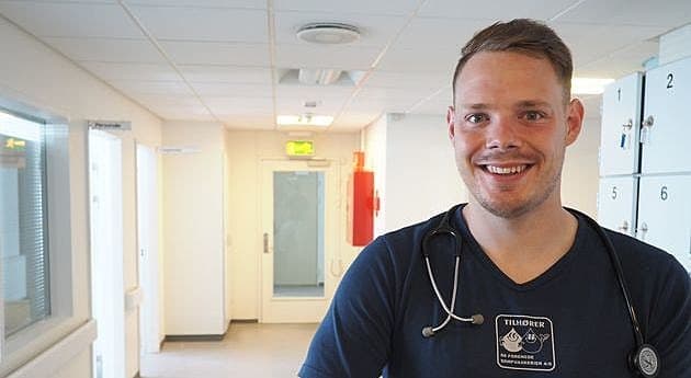 KBU-læge Chris Amdisen, Hjørring Sygehus. Foto: Privat.