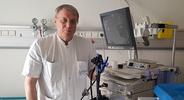 Overlæge Jens Frederik Dahlerup. (Privat foto)