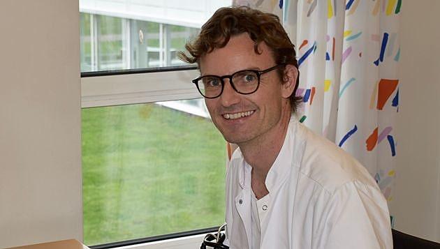 Overlæge Frederik Helgstrand. Privat foto.