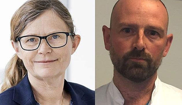 Anne-Marie Vangsted, direktør for Styrelsen for Patientsikkerhed, skal med på døgnvagt med overlæge Kristian Rørbæk Madsen.