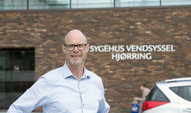 Claus Brøckner Nielsen, lægefaglig vicedirektør på Regionshospital Nordjylland
Foto: Lars Horn.