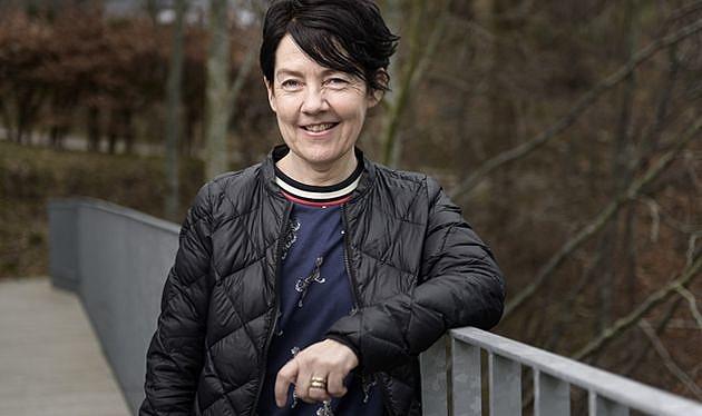 Specialeansvarlig overlæge i det palliative afsnit på Sygehus Lillebælt, Vejle og formand for Dansk Selskab for Palliation, Anette Hygum. Foto: Palle Peter Skov.